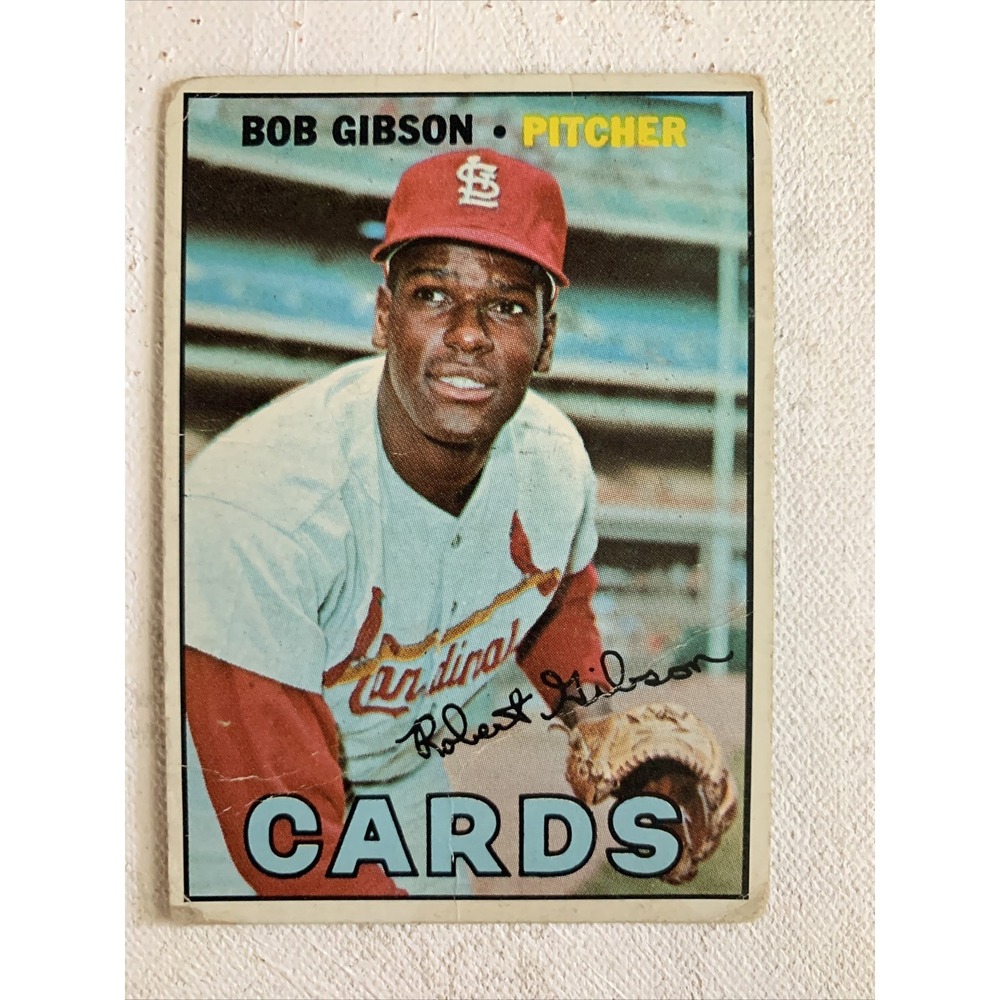 1967 Topps Bob Gibson #210 Baseball Card